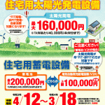 令和3年度の福島県太陽光発電補助金が4月12日受付開始